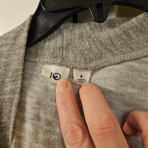Tentree women's long grey cardigan - Picture 3 of 7